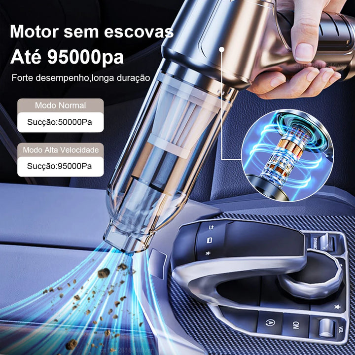 Car Vacuum Cleaner Powerful Wireless car vacuum cleaner 95000PA